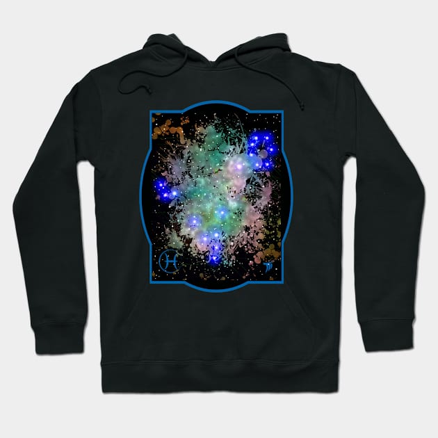 Pisces Hoodie by The Midblackcat Shop